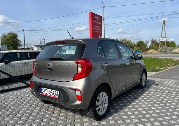 Kia Picanto cena 43999 przebieg: 27000, rok produkcji 2017 z Sobótka małe 497